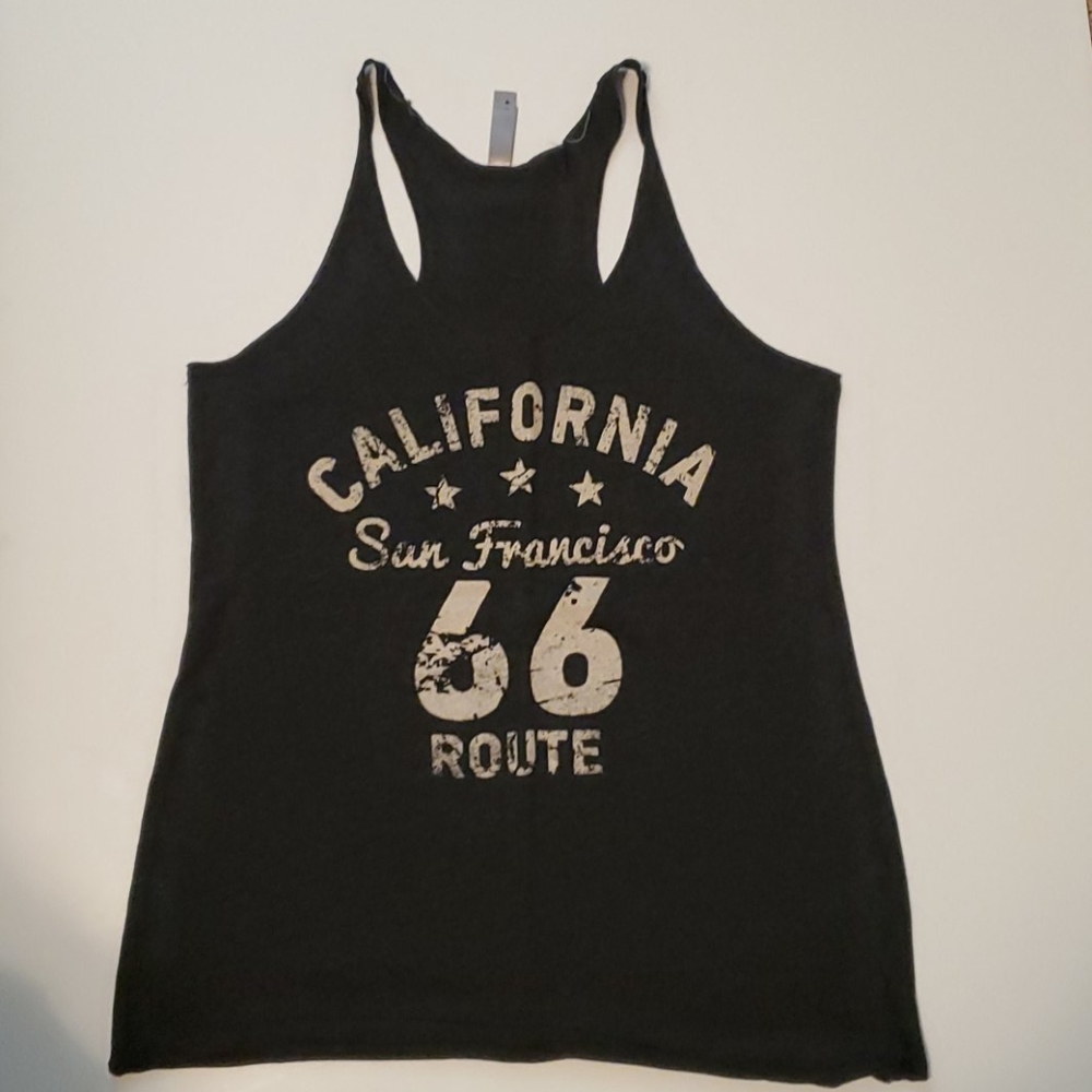 San Francisco Route 66 Racer Back Tank Top
